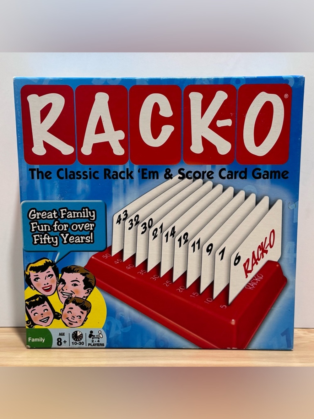 Rack-O Retro Game Games USA Classic Tabletop Game Family Game 2010 Complete Set - Picture 10 of 16